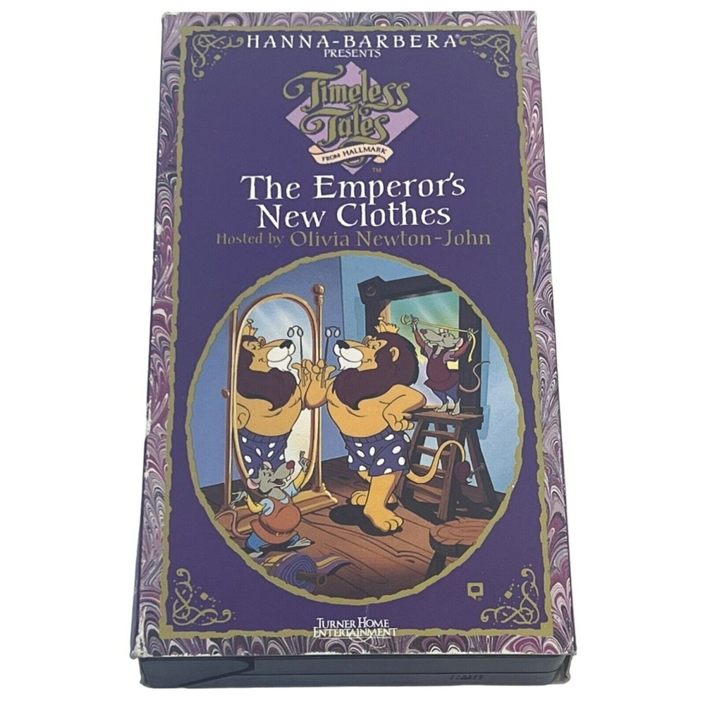 The Emperor's New Clothes VHS 1990 Olivia Newton-John‎ Hosted Vintage Tested